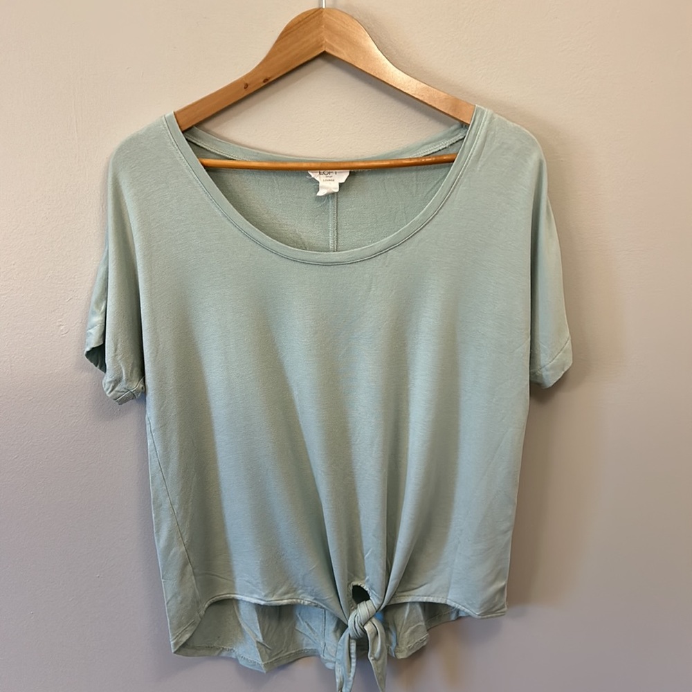 Loft Tie Tee Shirt